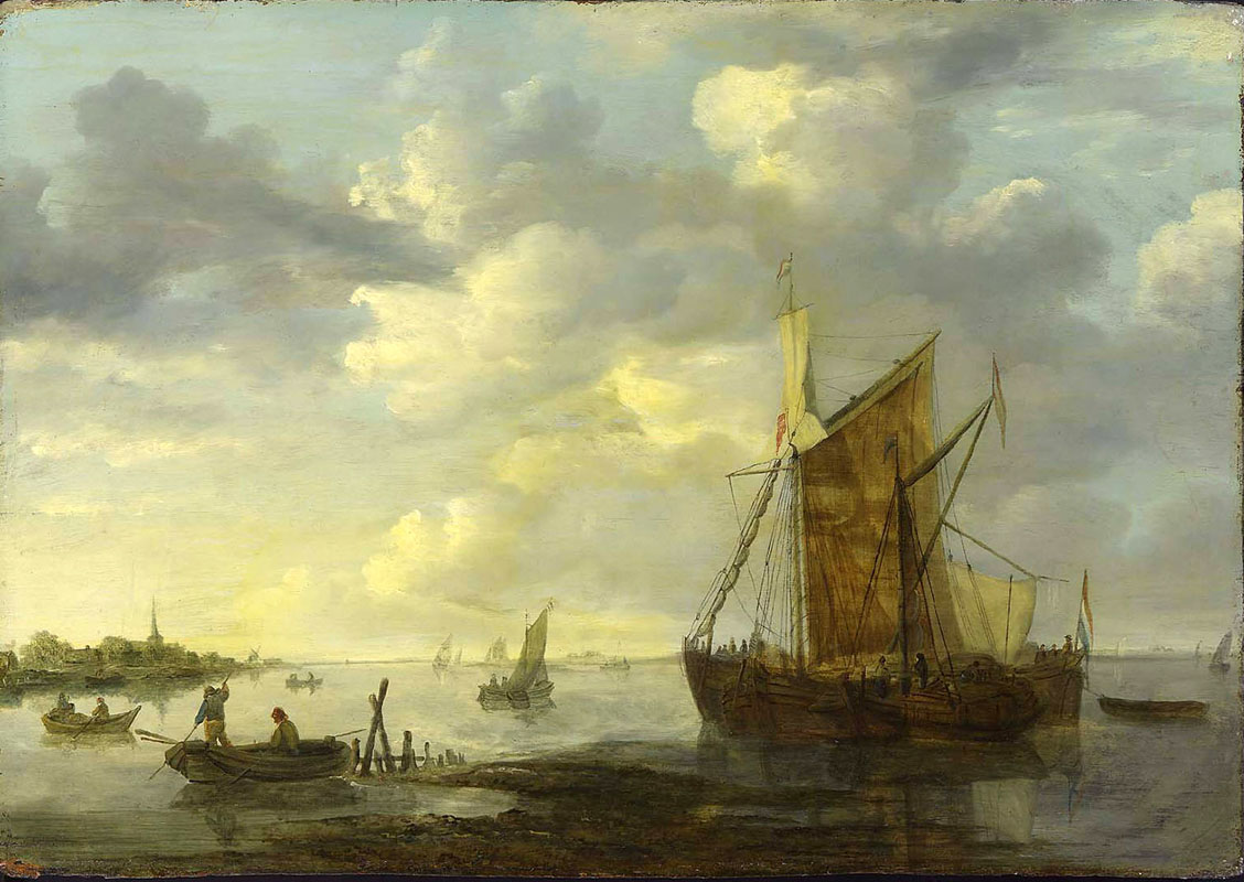 Evening on the Maas
